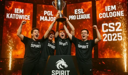 Результаты Team Spirit CS2 в 2025 году: турниры и титулы