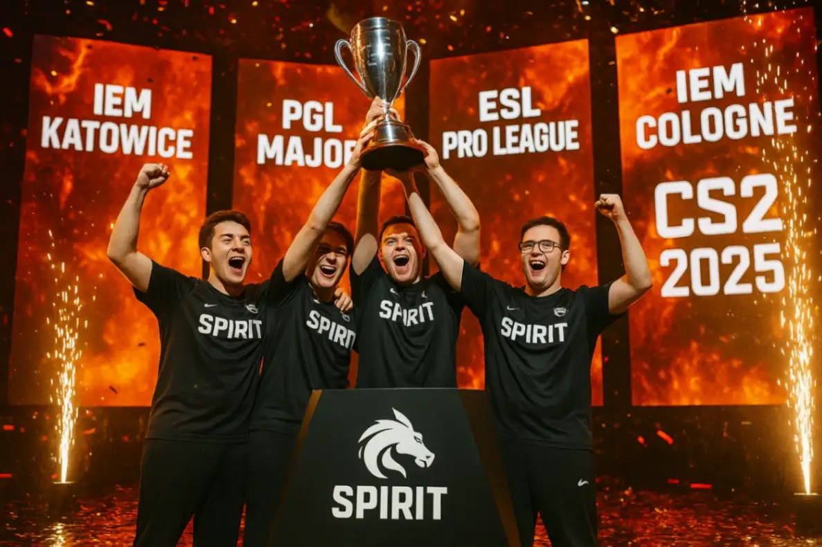 Результаты Team Spirit CS2 в 2025 году: турниры и титулы