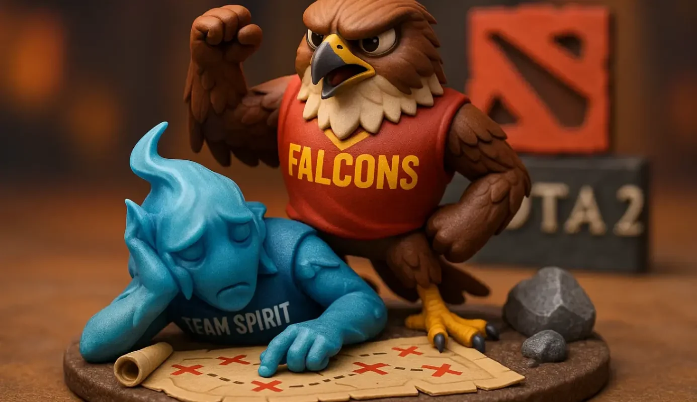 Победа Falcons изменила планы Team Spirit в Dota 2