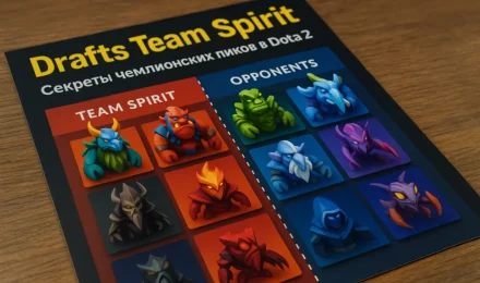 Драфты Team Spirit: секреты чемпионских пиков в Dota 2