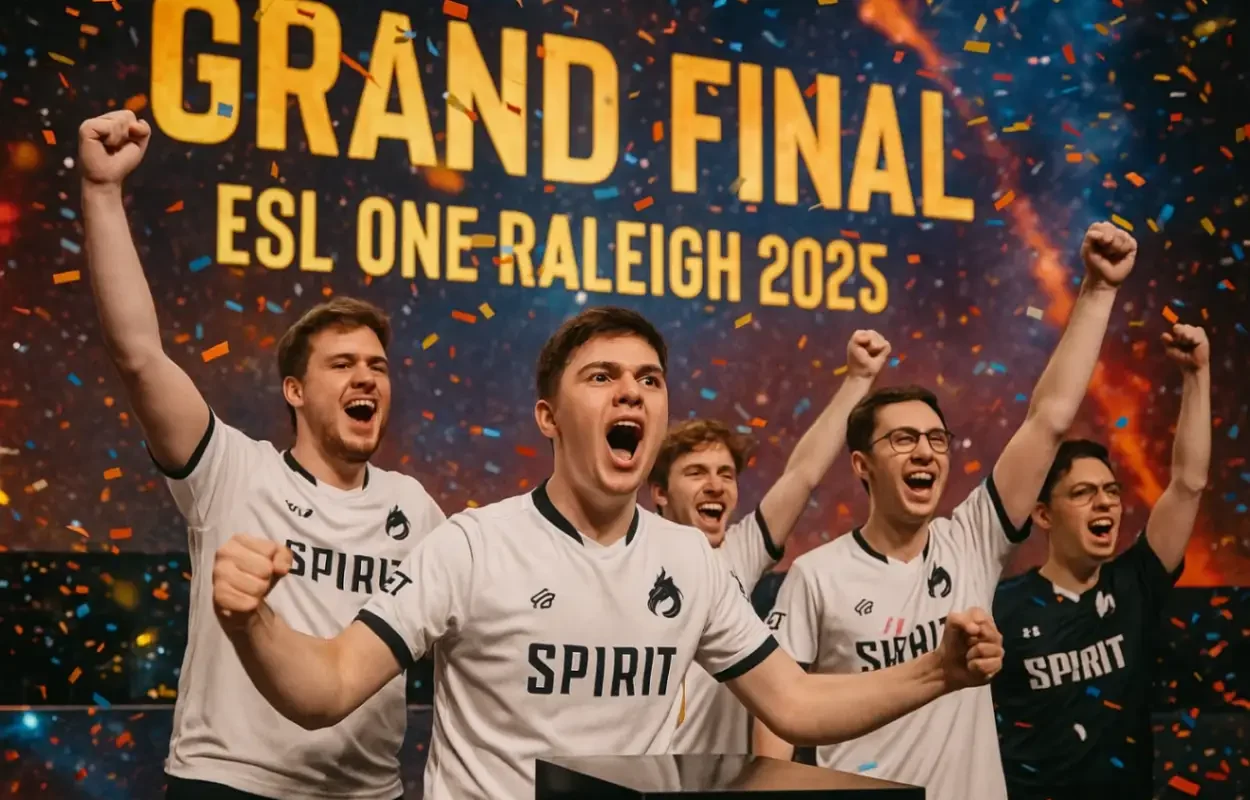 Team Spirit вышла в гранд-финал ESL One Raleigh 2025