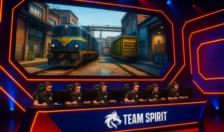 Team Spirit впервые сыграла Train на BLAST Bounty Spring 2025