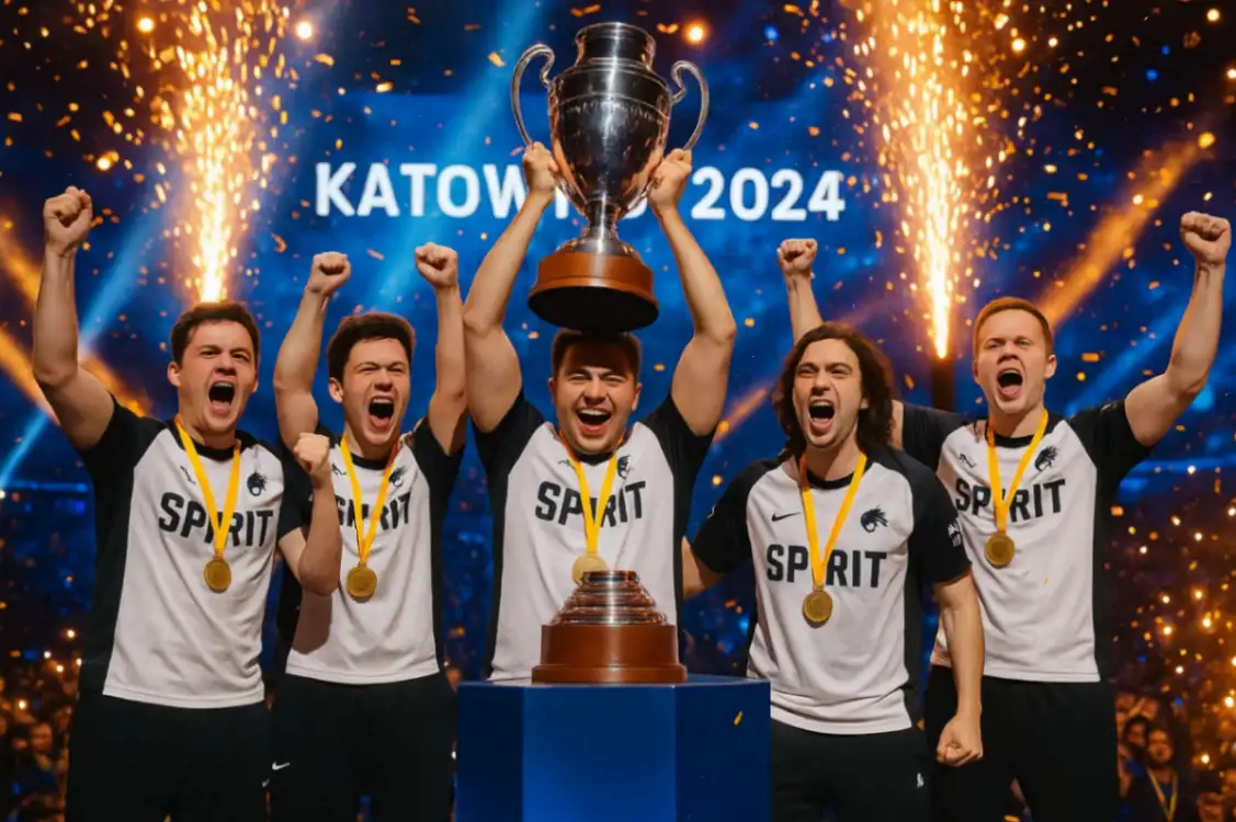 IEM Katowice 2024: победа Team Spirit